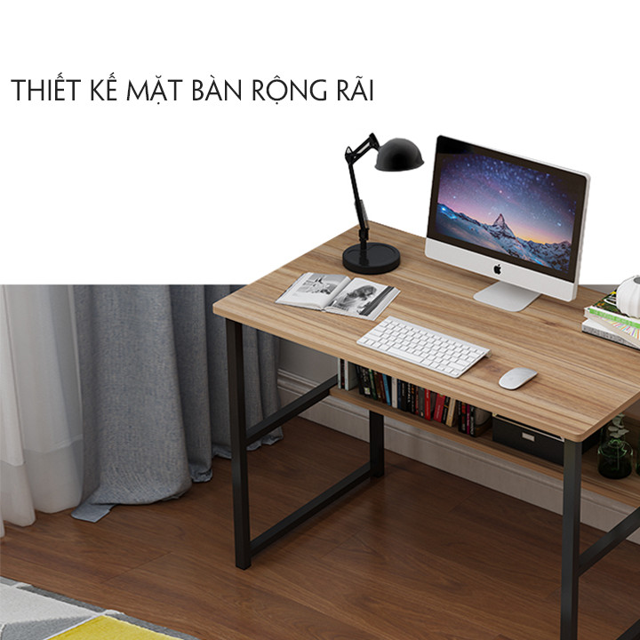 Bàn làm việc 2 tầng TOP217 - 100 x 45 x 73 cm