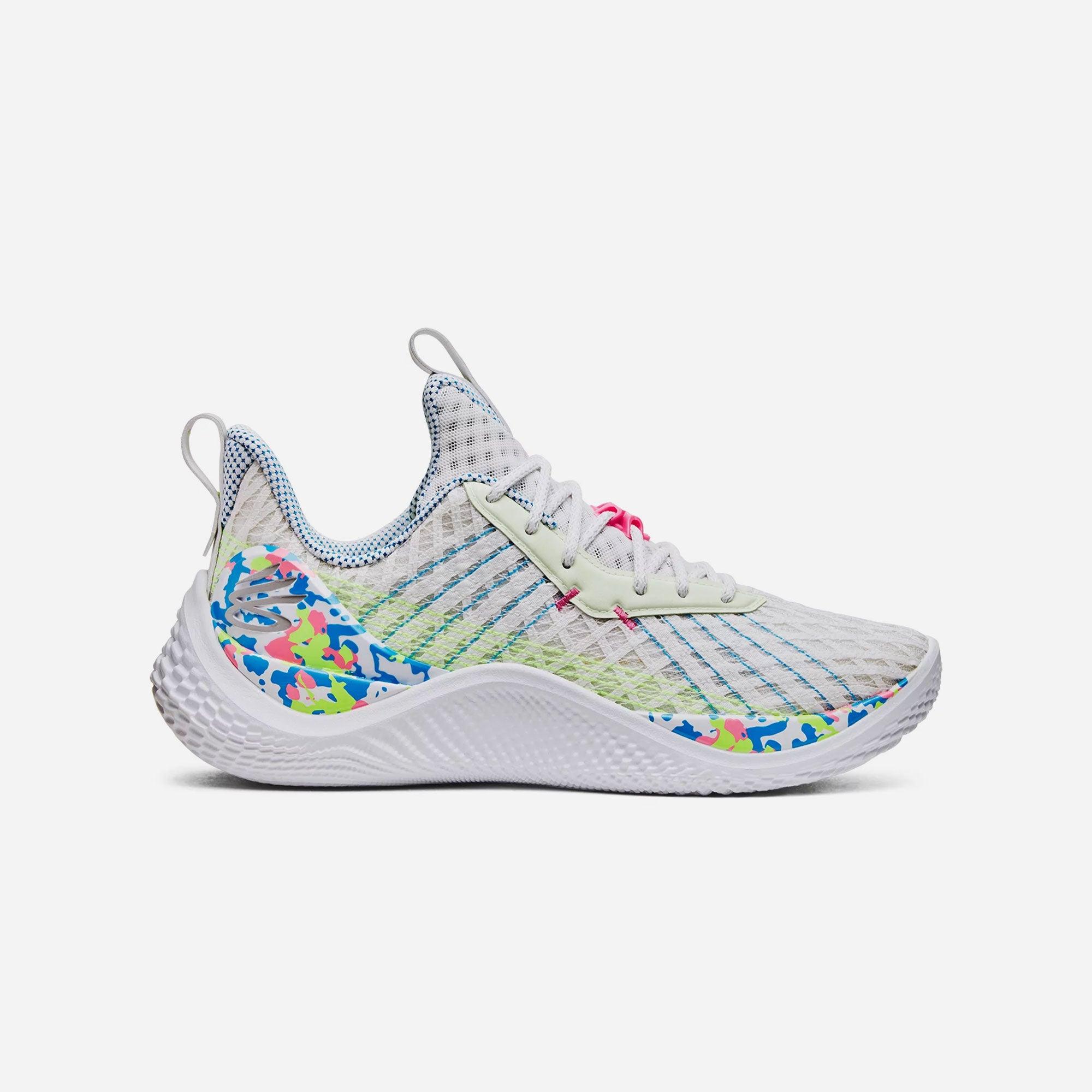 Giày bóng rổ unisex Under Armour Curry 10 Splash Party - 3026271-100