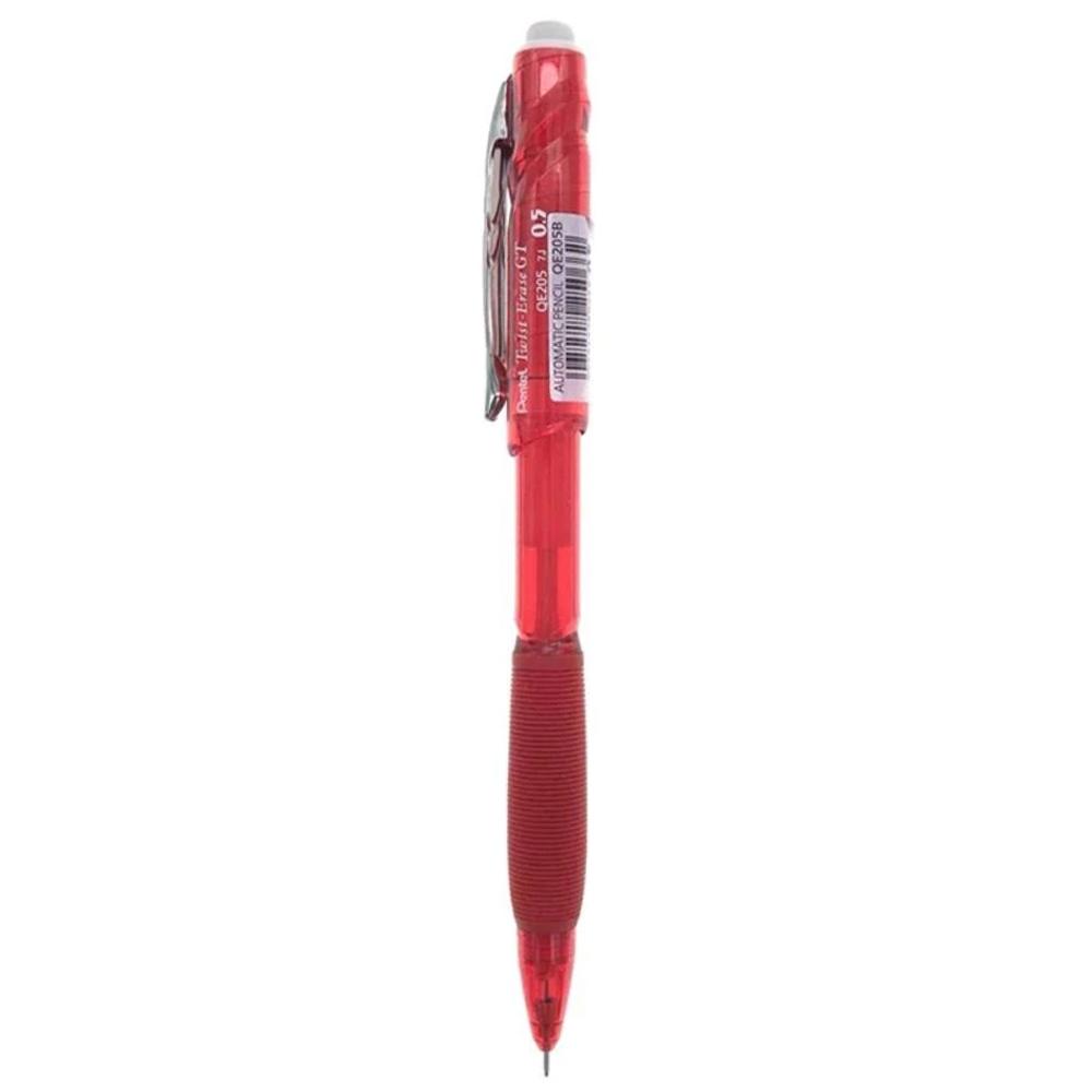 Bút Chì Kim Kỹ Thuật Pentel 0.5mm - QE205-B - Màu Đỏ