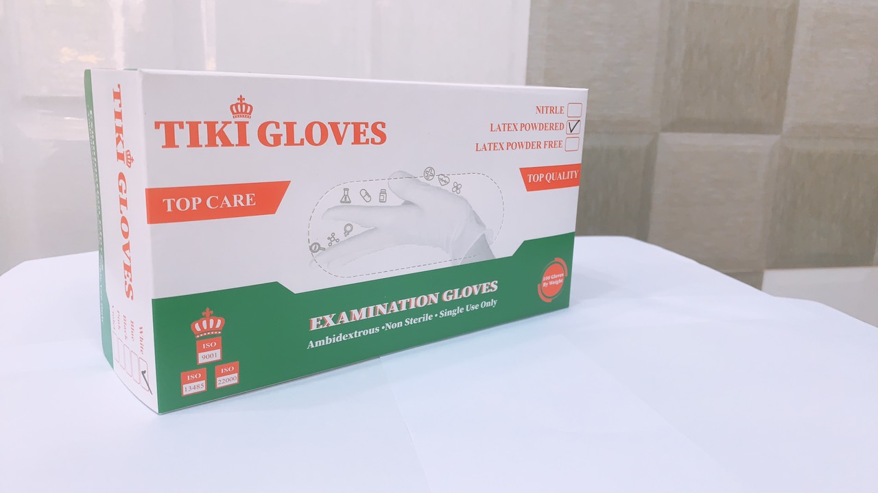 Găng Tay Cao Su Y Tế - Bao Tay Y Tế Có Bột An Toàn Nhiều Size
