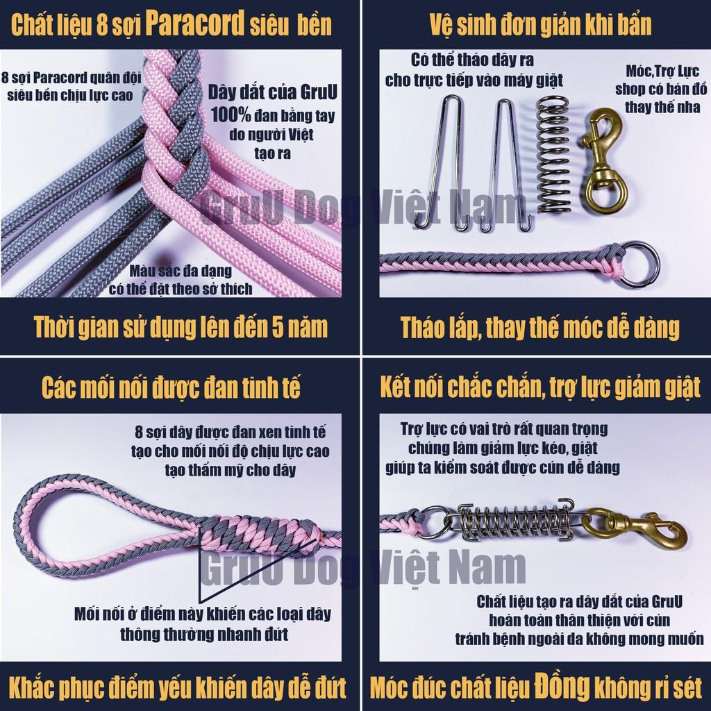 Dây dắt cún móc đồng siêu bền