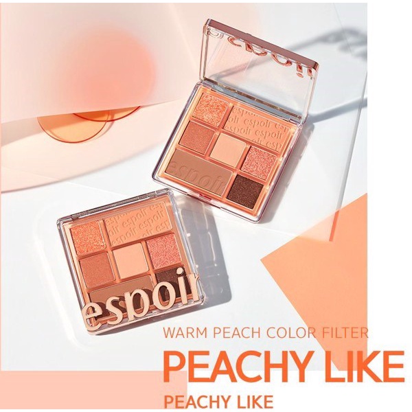 Bảng Phấn Mắt 7 Màu Espoir Real Eye Palette Peachy Like 7.1gr