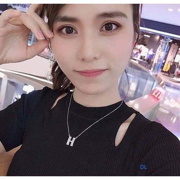 Dây chuyền bạc chữ cái