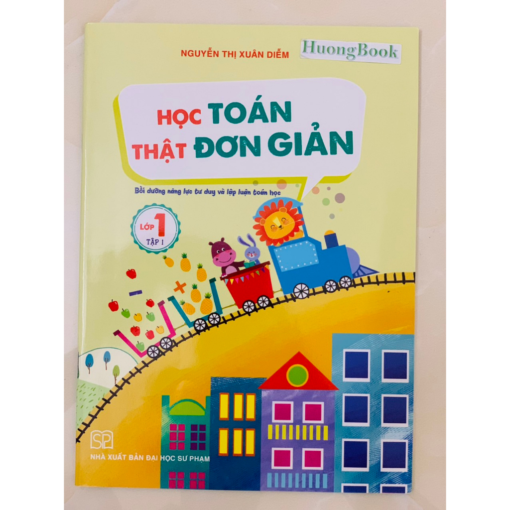 Sách - Combo Học toán thật đơn giản lớp 1+2