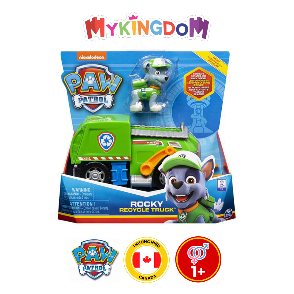 Đồ Chơi PAW PATROL Mô Hình Xe Cứu Hộ Cơ Bản - Rocky 6061804