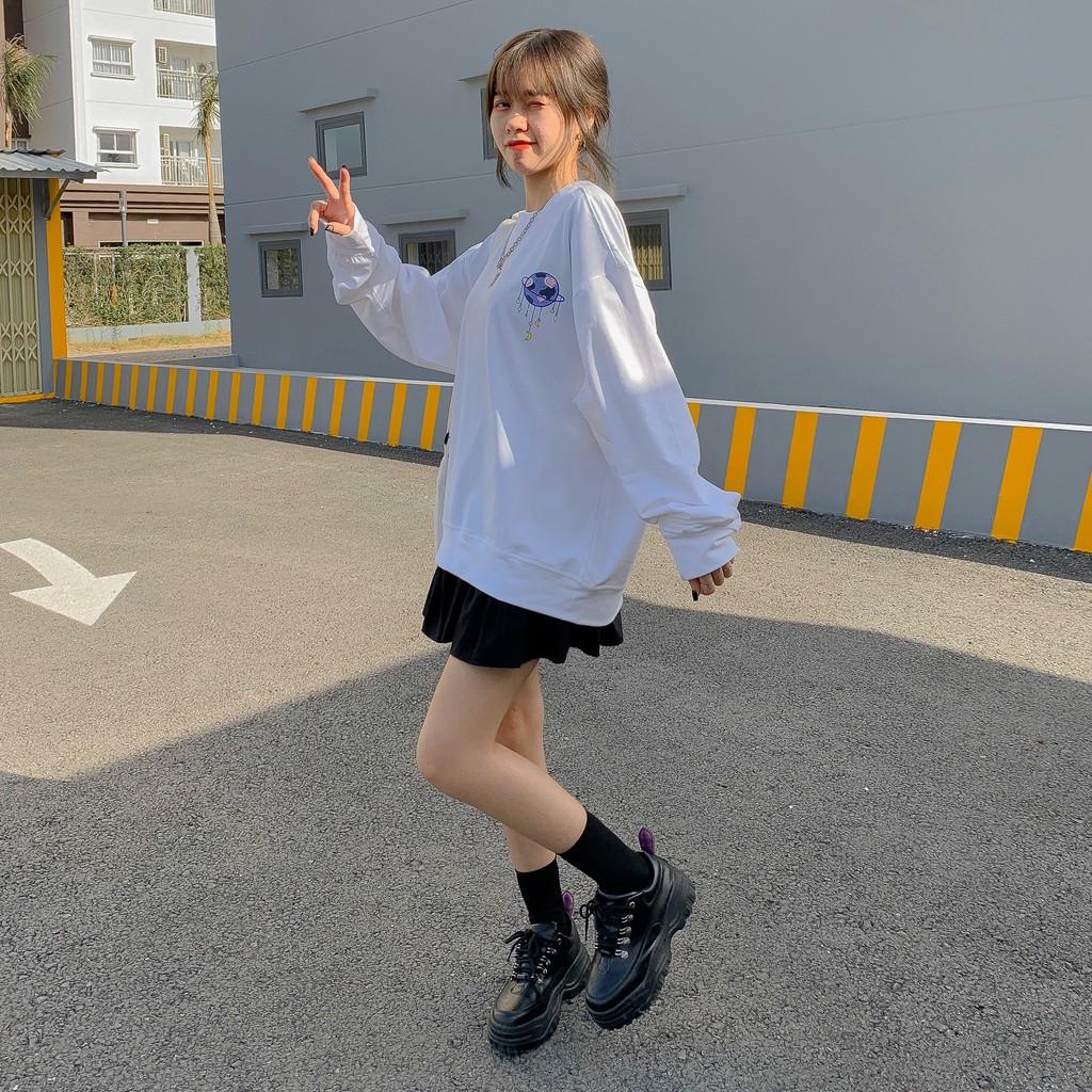 Áo tay dài nỉ form rộng SWEATER