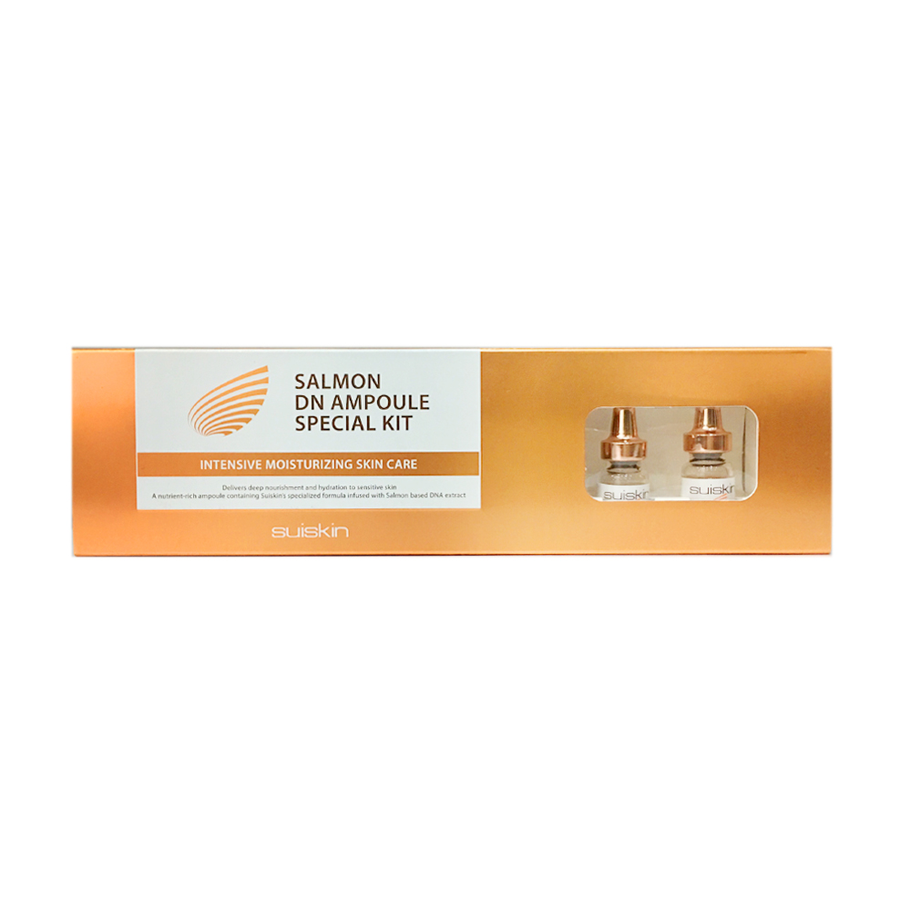 Set 7 ống tinh chất Tế bào gốc từ DNA trứng cá hồi Suiskin Salmon DN Ampoule Special Kit