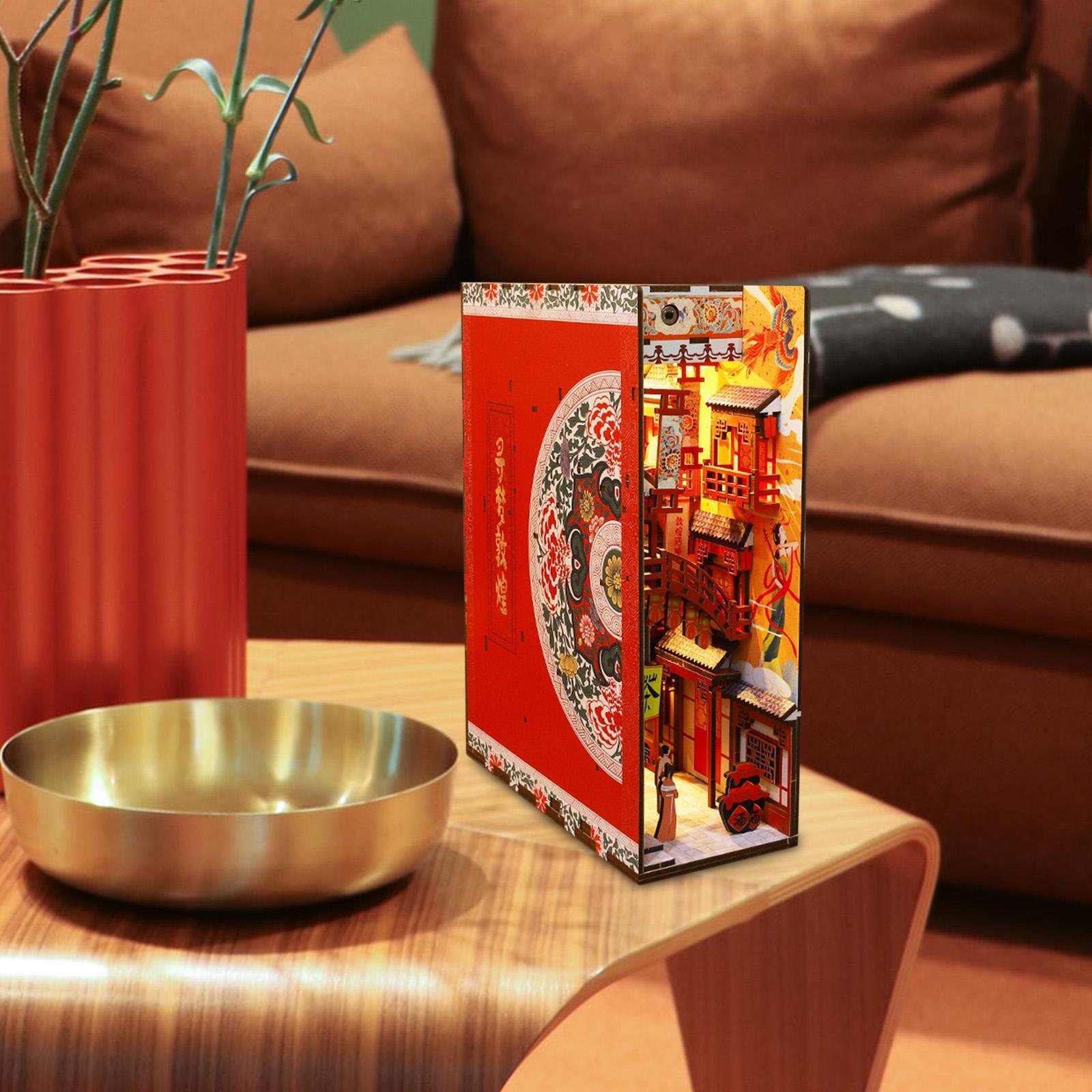 Dollhouse Kit 3D Puzzle with LED & Furniture Accessory Valentine'S Gift