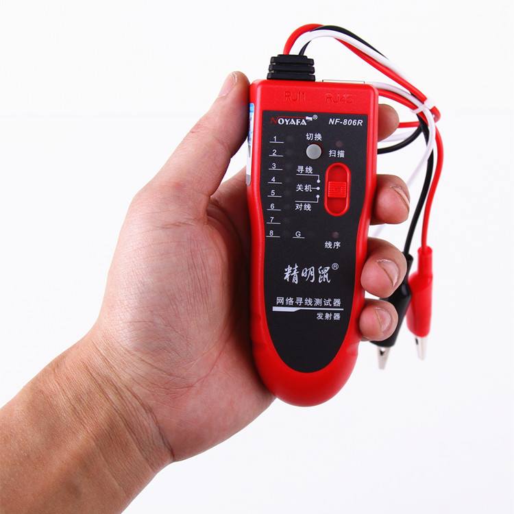 Máy test dò cáp mạng và điện thoại NOYAFA NF-806R - Hàng Nhập Khẩu