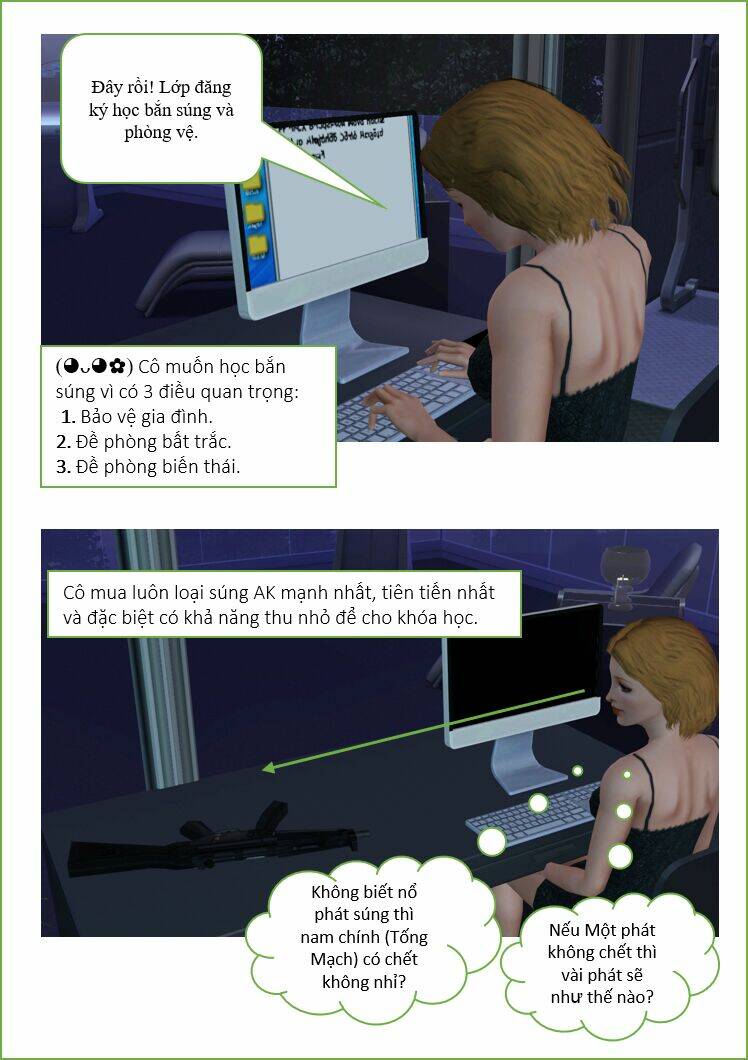 xuyên qua sách làm nữ phụ bi thảm-truyện sims chapter 10 2