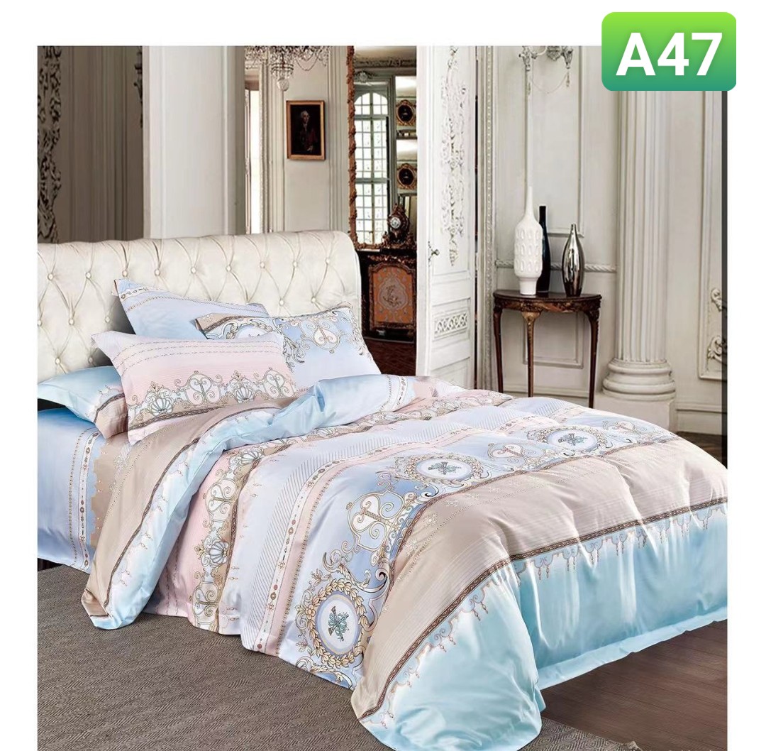 Bộ drap gối Tencel vải Hàn Quốc , đỉnh cao mát , mềm mại