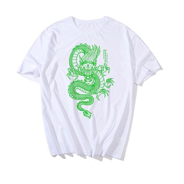 ÁO thun ngắn tay unisex in hình Dragon