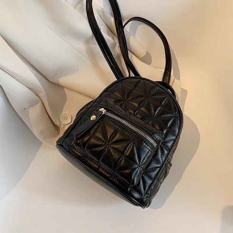 Ba Lô Nữ FREE SHIP Ba Lô Thời Trang Nữ Hottrend Nhiều ngăn Fom Giáng Trẻ Trung Năng Động vừa đeo chéo + đeo vai