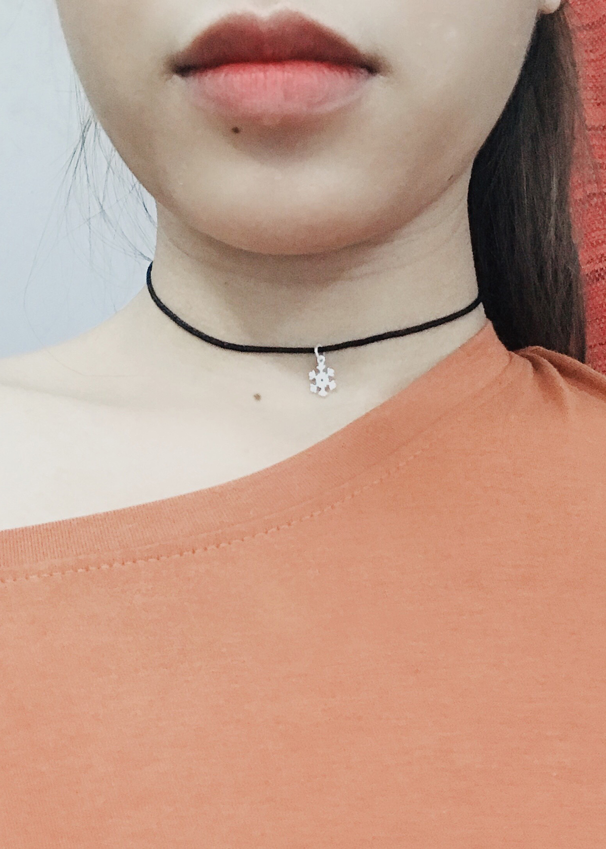 Dây chuyền mặt bạc hình hoa tuyết noel an lành - Ngọc Quý Gemstones