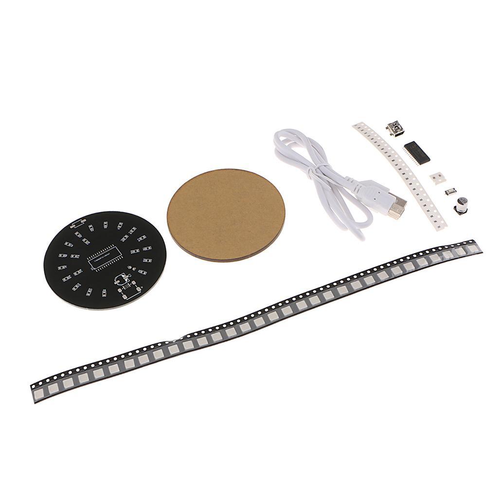 12 Bits IY WS2812 5050 RGB LED Ring Lamp Light LED Full Color Ring Board Kit