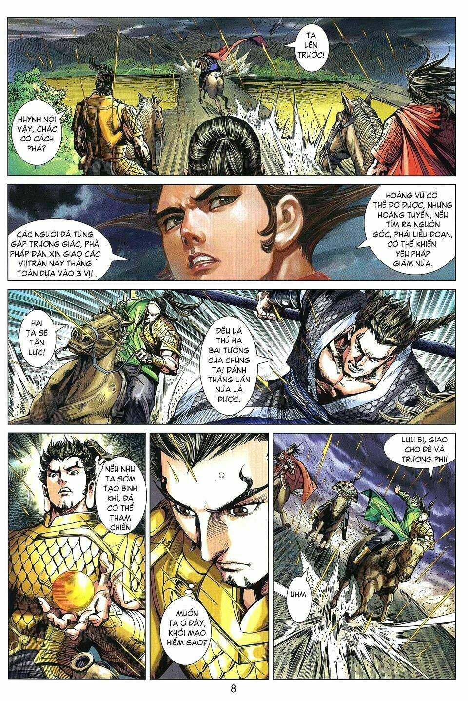 thiên tử truyền kỳ 7 - tam quốc kiêu hoàng chapter 8 8