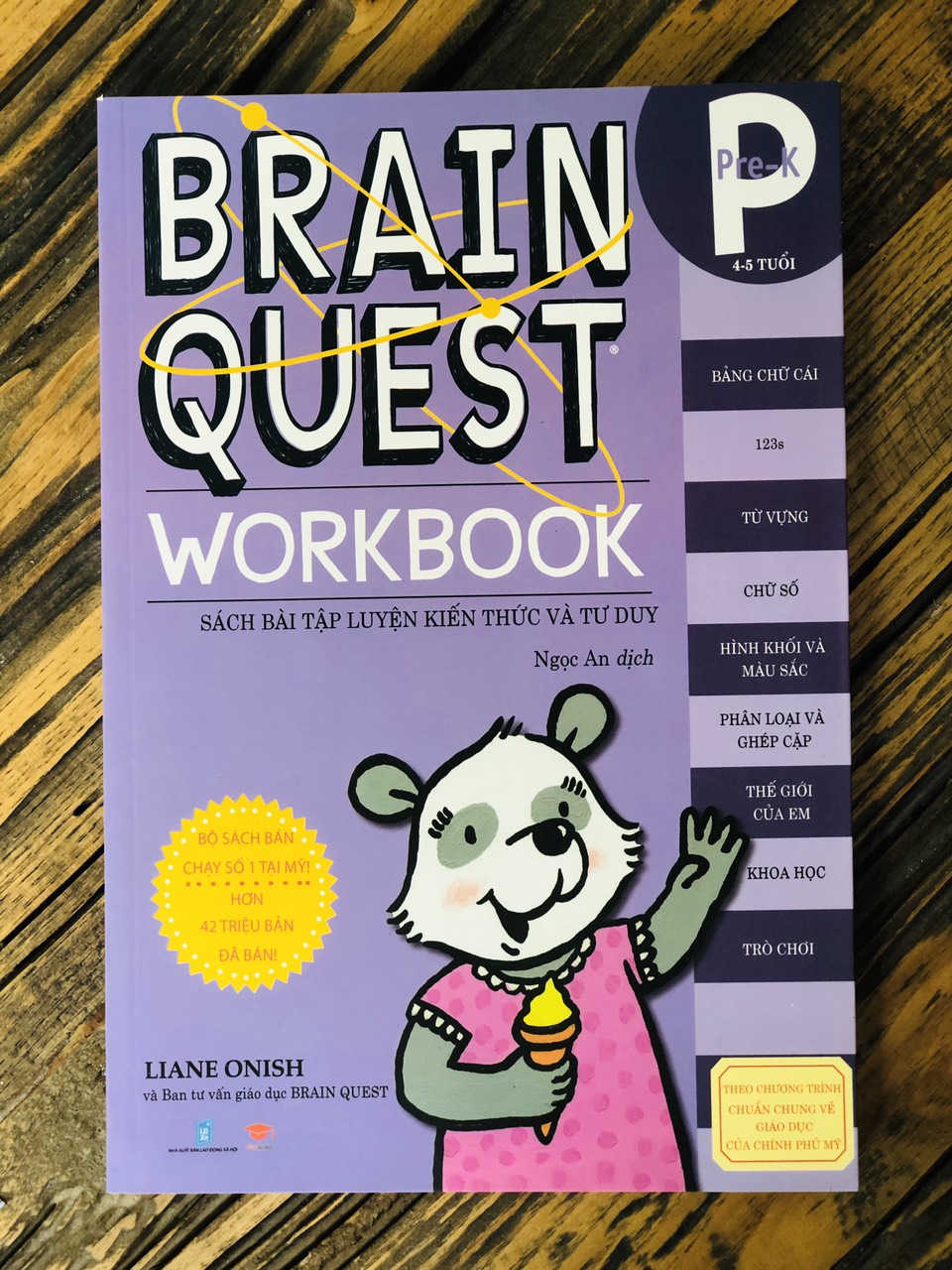 Sách brain quest workbook phát triển tư duy cho bé
