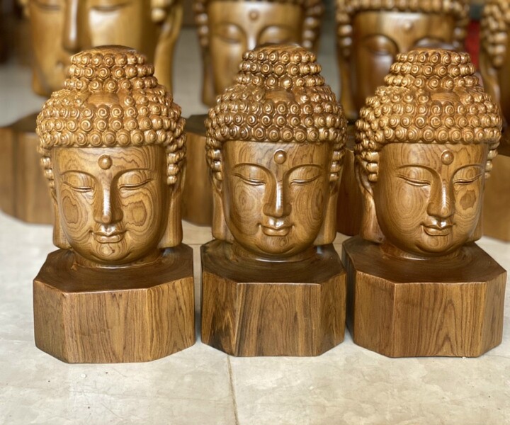 Tượng Diện Phật Gỗ
