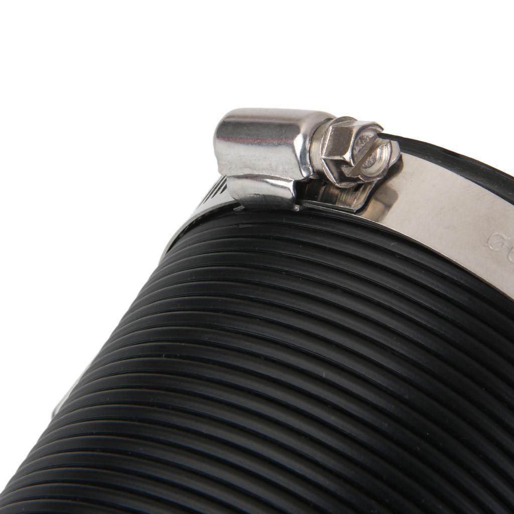 Universal Hose Flex Tube Flexible Air Intake for Car Blue