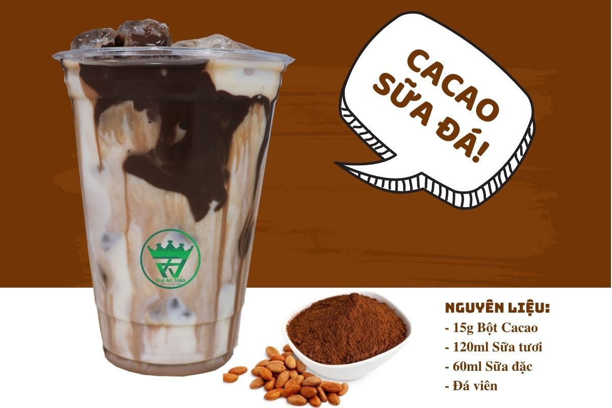 Bột Cacao Nguyên Chất Daklak hộp 500g