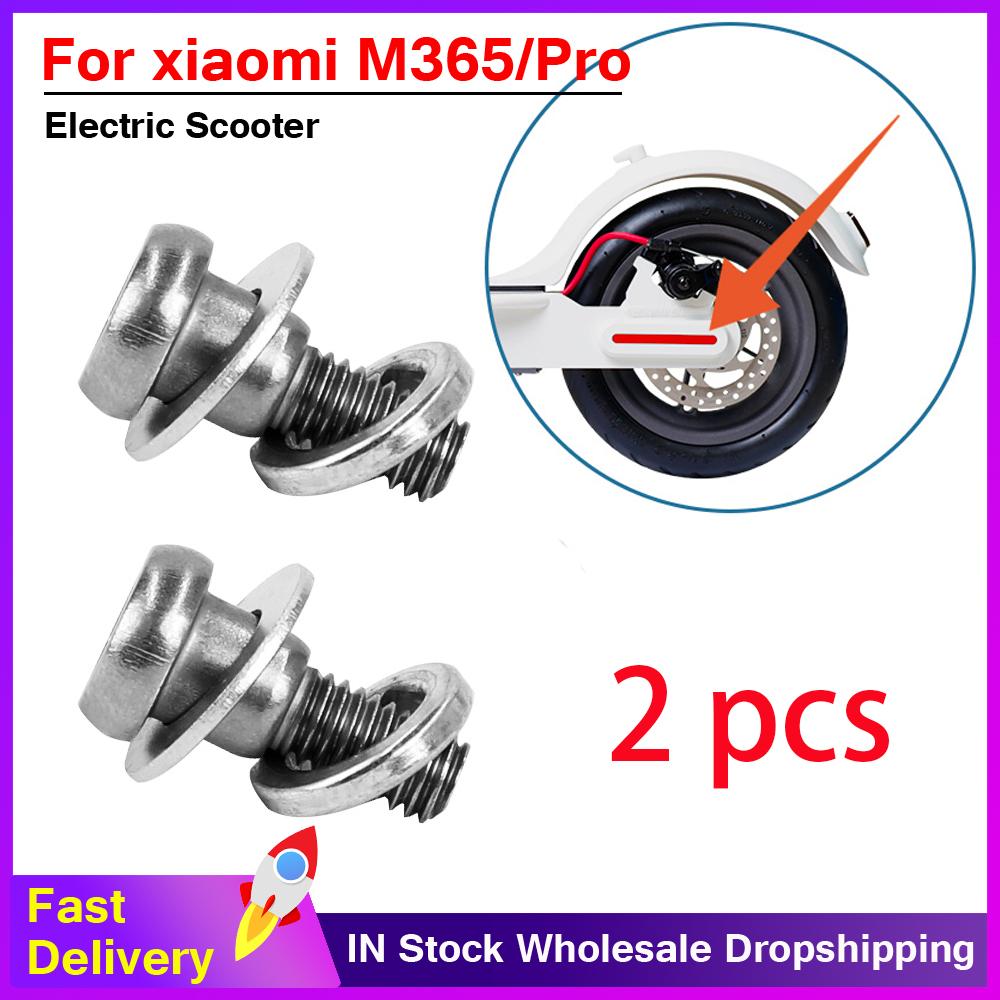 2PCS M365 Bánh sau cố định Bolt Vít cho Xiaomi M365 và Pro Electric Skateboard Wheel Wheel Color: 2 set