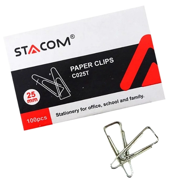 Ghim Kẹp Giấy Tam Giác Stacom C025T