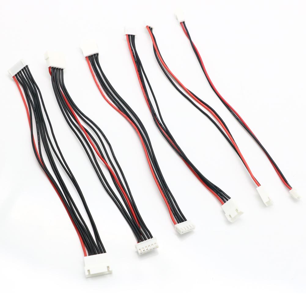 5 Cái/lốc JST-XH 1S 2S 3S 4S 5S 6S 20Cm 22AWG Lipo Cân Bằng Nối Dài Dây Sạc Cáp Dẫn Dây Cho RC Sạc Pin Lipo Màu Sắc: 4S