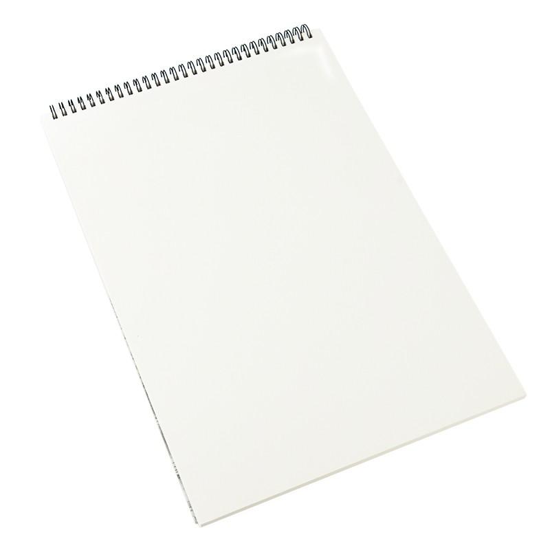 Sổ phác thảo 100gsm 40 trang lò xo kép nhiều kích cỡ Deli - Sketchnote - 1 quyển - 73627 / 73628 / 73633