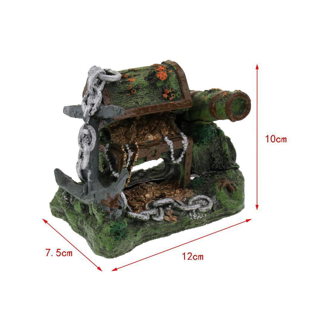 Aquarium Terrarium Landscaping Decor Reptiles Habitat Resin Ornament