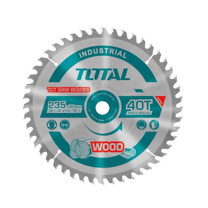 LƯỠI CƯA GỖ (HỢP KIM TCT) TOTAL TAC2311525T - HÀNG CHÍNH HÃNG