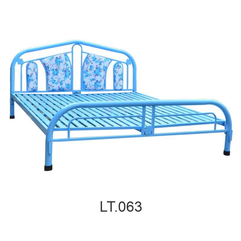 Giường sắt cao cấp 1m6 x 2m - Bảo hành 1 năm