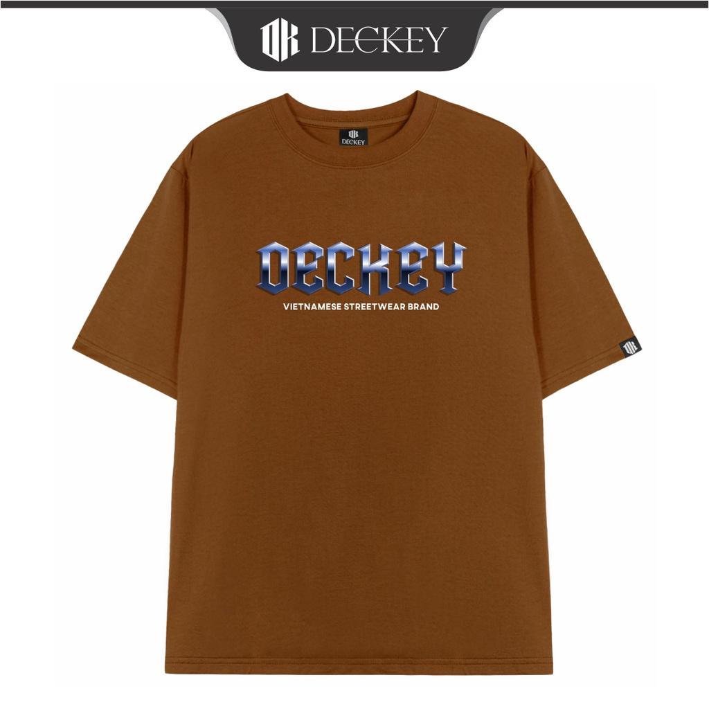 Áo Thun Cotton Unisex Nam Nữ Form Rộng DECKEY STAR