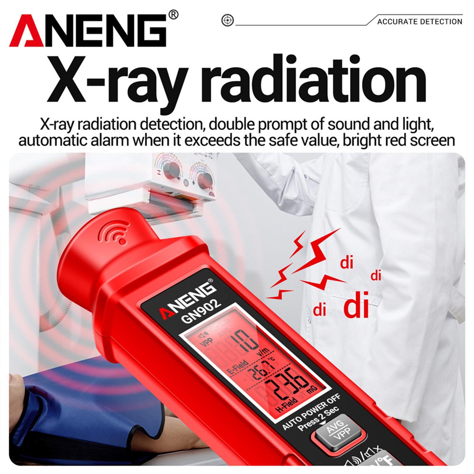 Electromagnetic Field Tester EMF  Digital LCD Emf Testing EMF Meter EMF Tester for Computers Industry Home Office