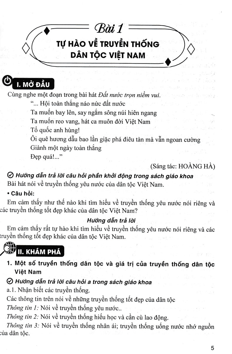 Hướng Dẫn Trả Lời Câu Hỏi Và Bài Tập Giáo Dục Công Dân 8 - Bộ Sách Kết Nối_HA