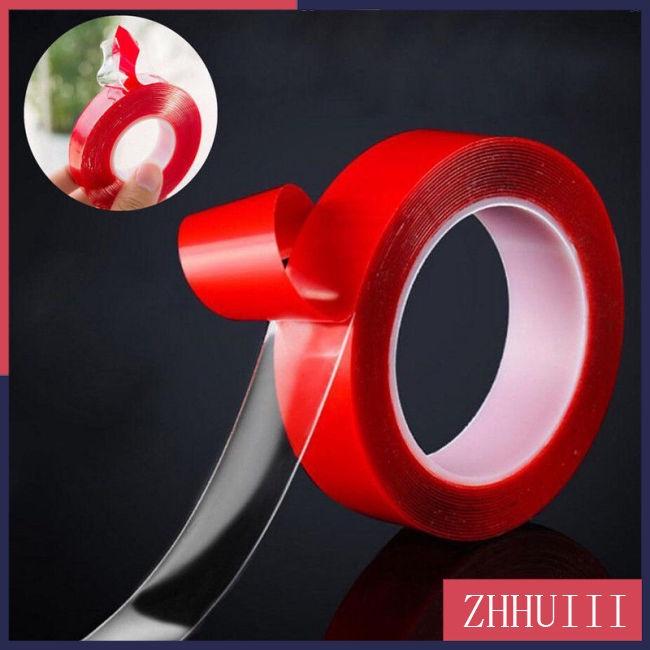 JT 300cm Transparent Silicone Double Sided Adhesive Tape for High Strength Car No Fingerprints Sticker