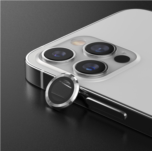 Bộ 3 mắt dán bảo vệ camera dành cho iPhone 13 Pro, 13 Pro Max cao cấp( hàng chính hãng)