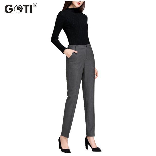 Quần tây công sở dáng đứng thanh lịch thời trang