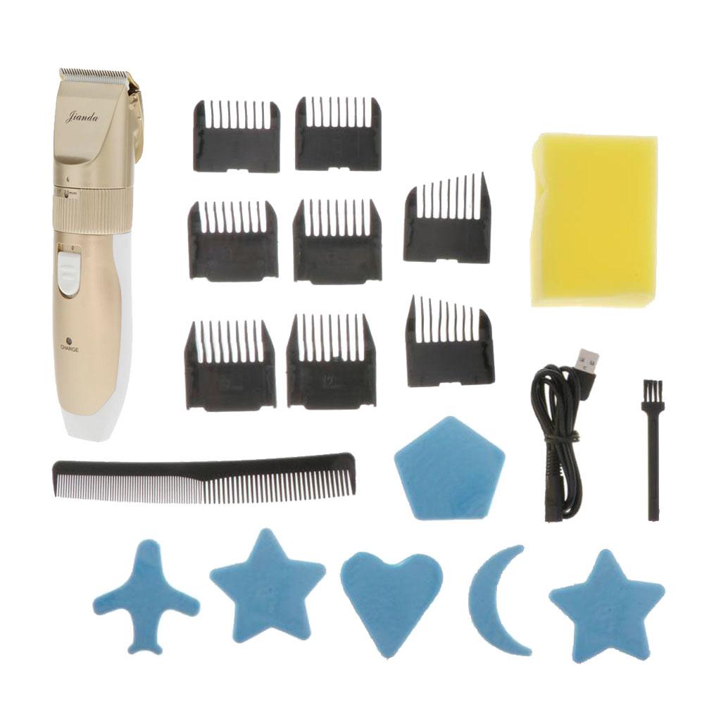 Men Electric Hair Clipper Hair Cut Shaver Barber Shop Home Rechargeable Trimmer