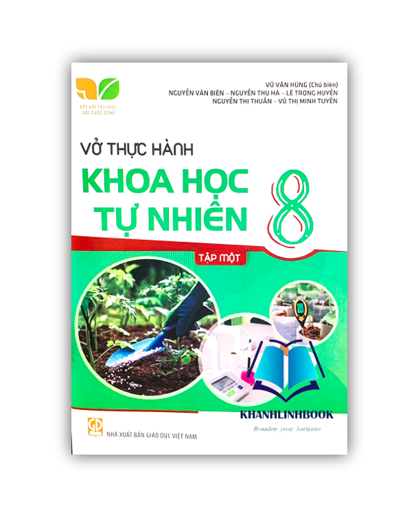 Sách - Combo Vở thực hành khoa học tự nhiên 8 - tập 1 + 2 ( kết nối )