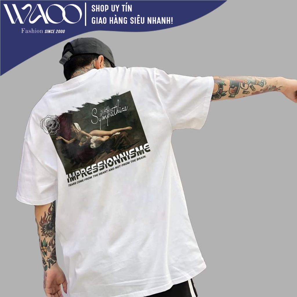 Áo Thun Nam, Có Bigsize Từ S Đến 8XL, Vải Cotton Cao Cấp, Mặc Mịn Thoáng Mát - Thời Trang Waoo, Mẫu ATNN201