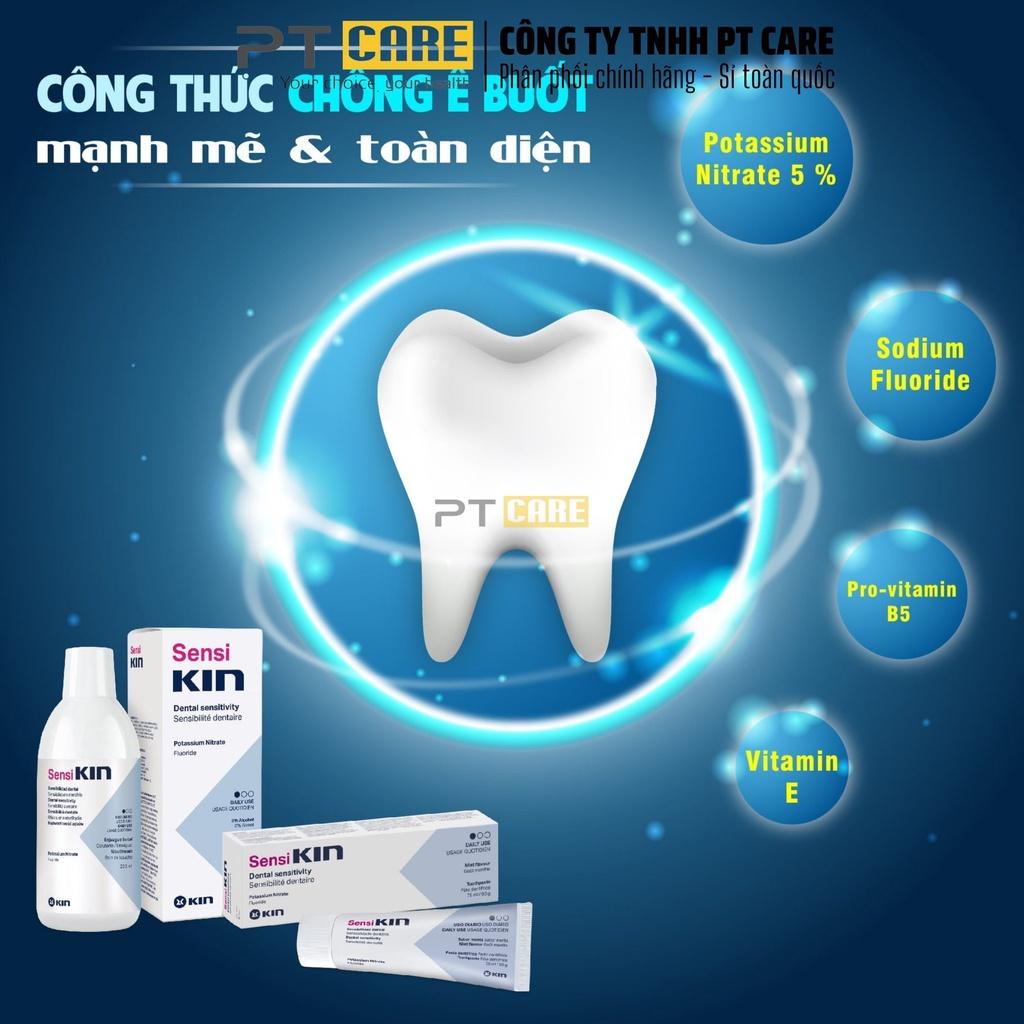 Nước súc miệng Kin Gingival Viêm Nướu, B5, Sensikin Ê Buốt, Fluor Kin Trẻ Em, Ortho Kin Niềng Răng Chỉnh Nha