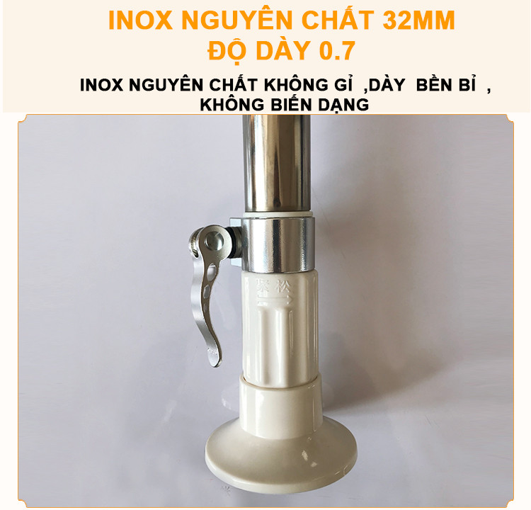 Màn khung tròn đa năng không khoan tường sử dụng được các kích thước từ giường từ 1m đến 2.2m dành cho cả giường tầng trẻ em