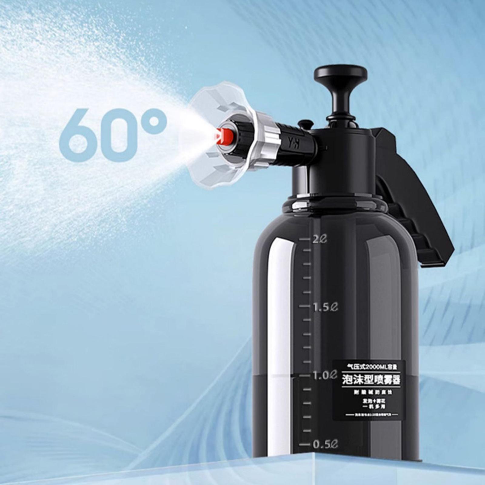 Car Wash Pump Foaming Watering Can Foam Sprayer for Watering Flower Garden