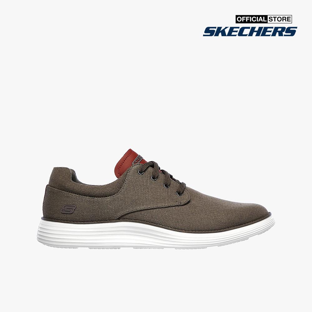 SKECHERS - Giày sneaker nam thắt dây Status 2.0 Burbank 204083-DKTP