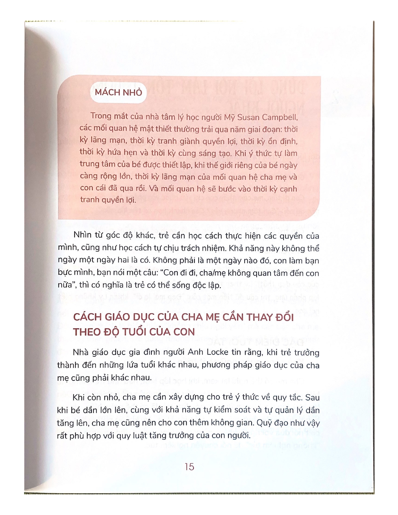 Yêu Con Như Thế Là vừa Đủ: "Cái Tôi Lành Mạnh"