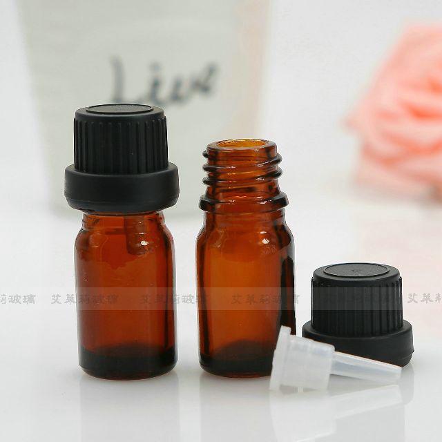 Lọ Đựng Tinh Dầu Thủy Tinh Nắp Đen Nhỏ Giọt 10ml, 20ml, 30ml, 50ml và 100ml- Duonghieu6789