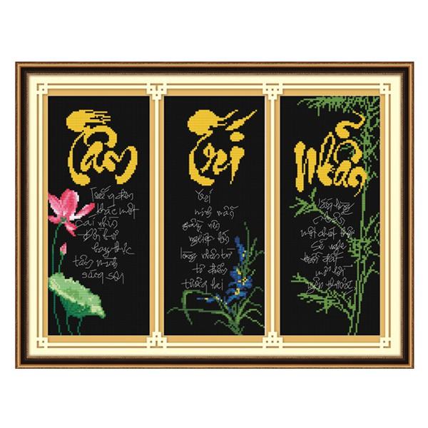 Tranh thêu Tâm Trí Nhẫn ms 53167