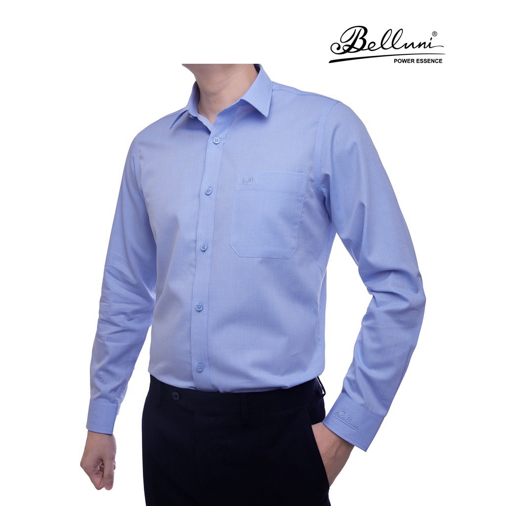 Áo Sơ Mi Nam Dài Tay Công Sở Thương Hiệu Thời Trang Belluni