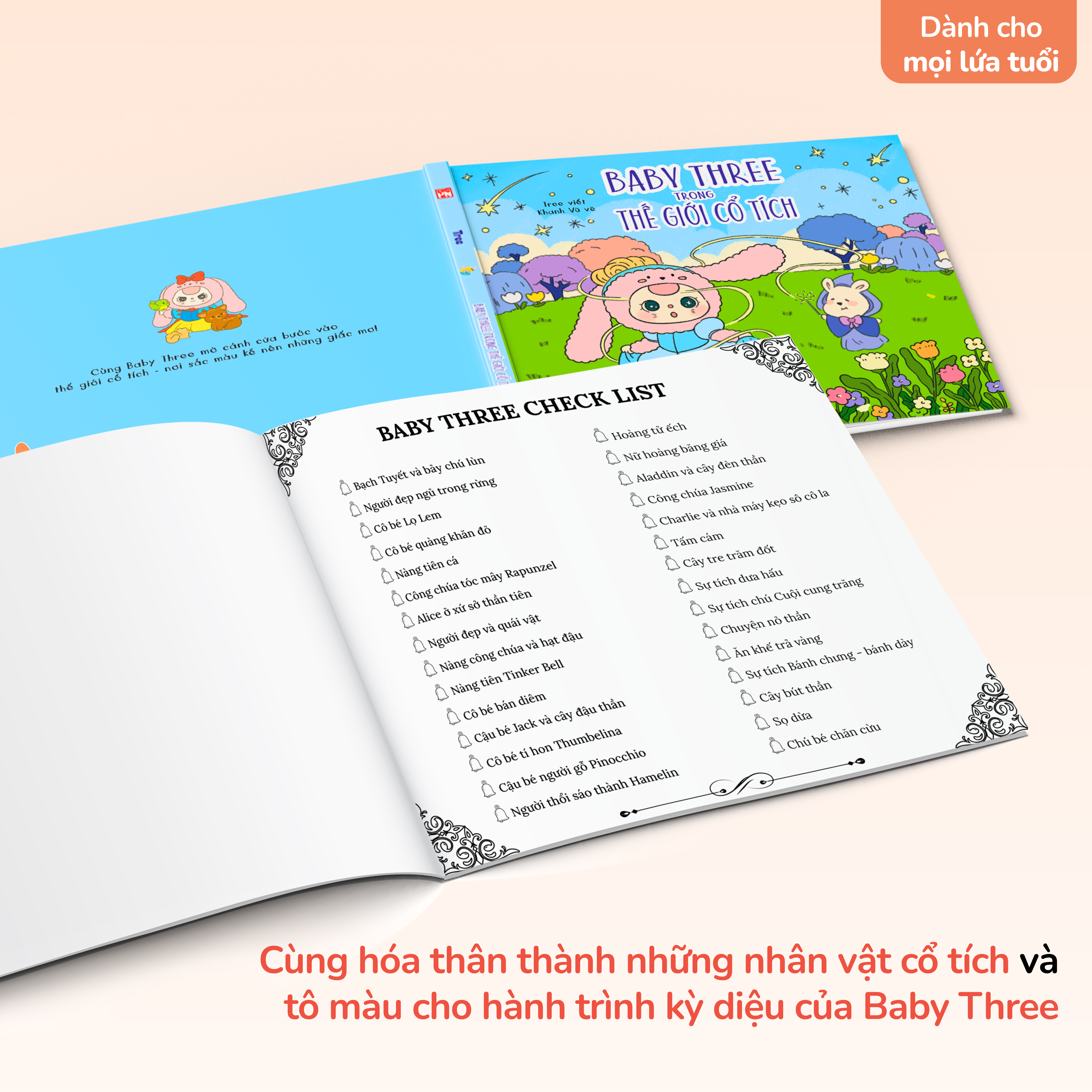 Sách - Baby Three Trong Thế Giới Cổ Tích