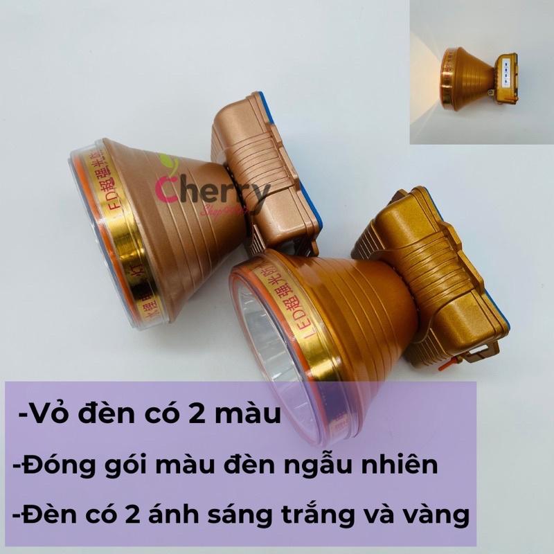 Đèn đội đầu cao cấp chống nước kín nước siêu sáng ánh sáng vàng và ánh sáng trắng Mã A370